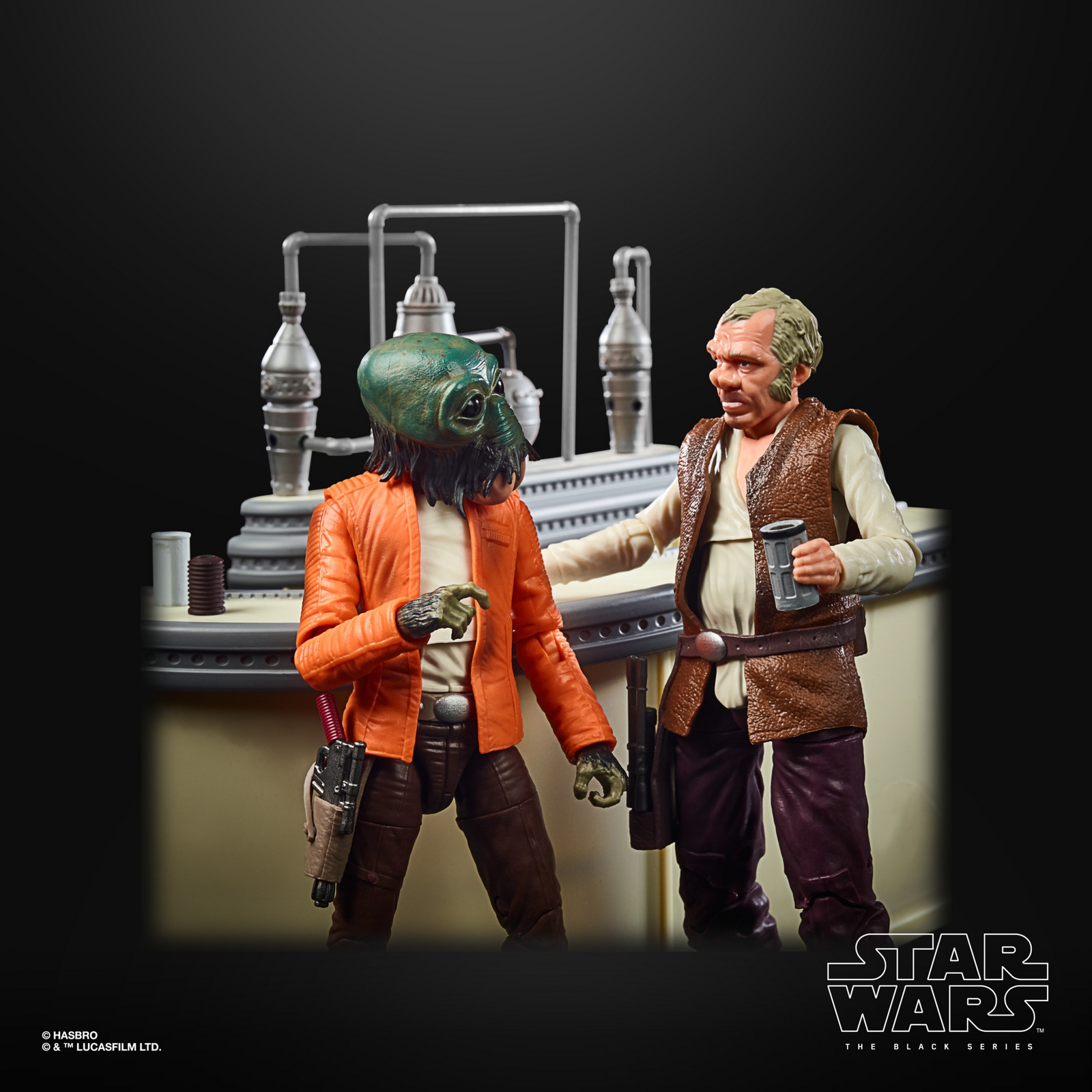 star wars the black series the power of the force cantina showdown